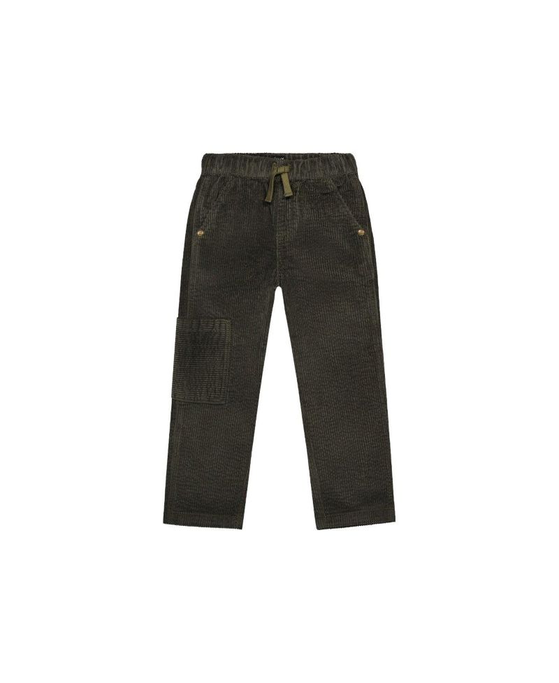 Baby Boy's (12M-24M) Cargo Pocket Stretch Corduroy Pants