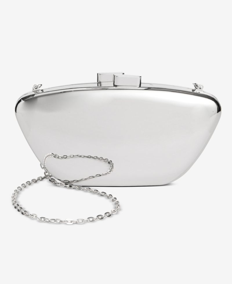 Minaudiere Metallic Small Clutch Handbag
