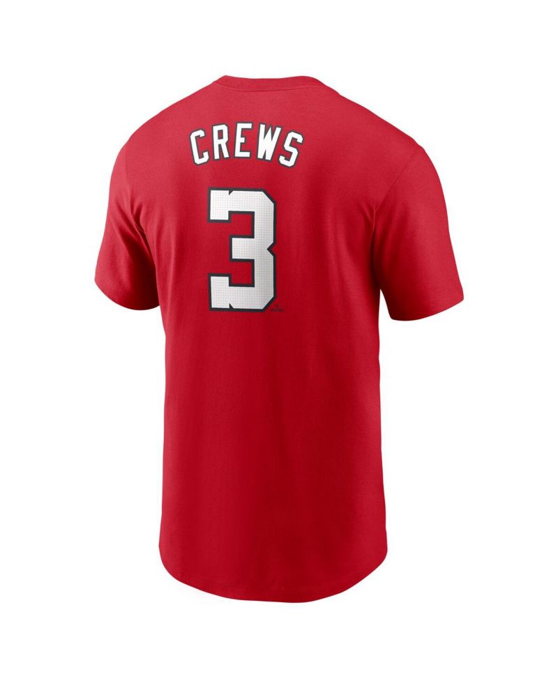 Men's Dylan Crews Red Washington Nationals Fuse Name & Number T-Shirt