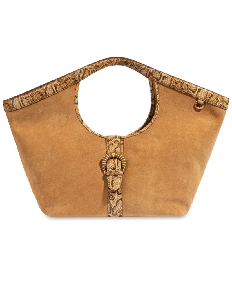 Lucy Buckle Tote Handbag