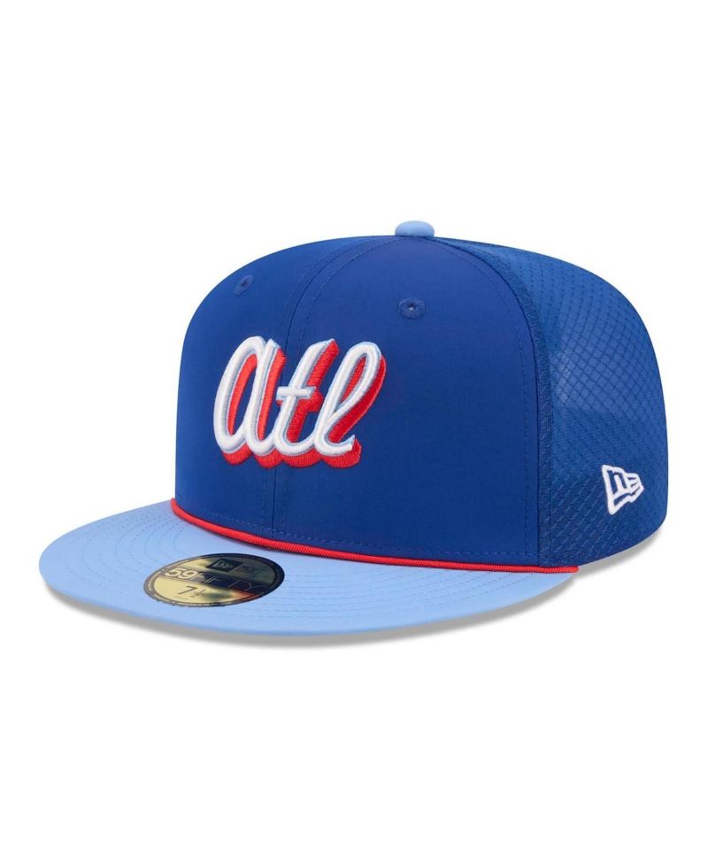 Men's Black Atlanta Braves 2026 City Connect Batting Practice 59FIFTY Fitted Hat