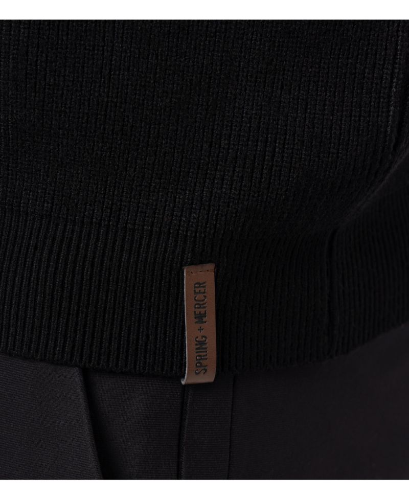 Men's Ribbed Turtle Neck Sweater