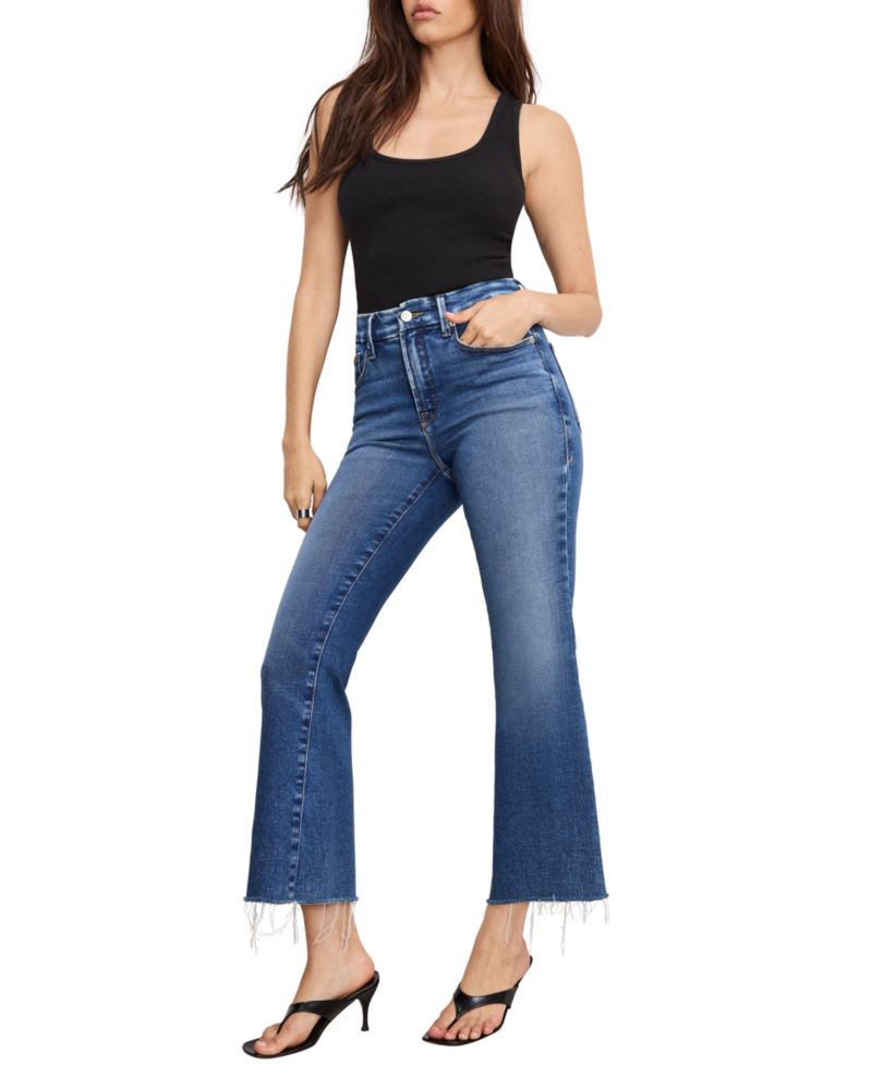 Women's Soft Tech Good Legs Cropped Jeans, Regular & Plus Size