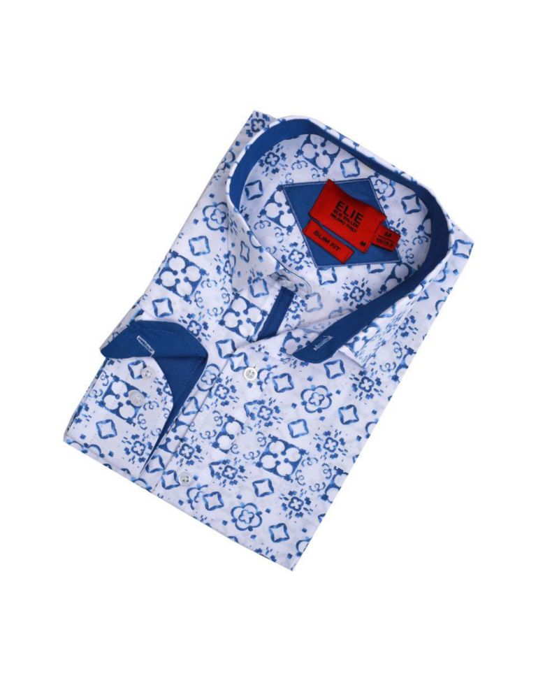 Men's Slim Fit Stylish Button-Down Shirt