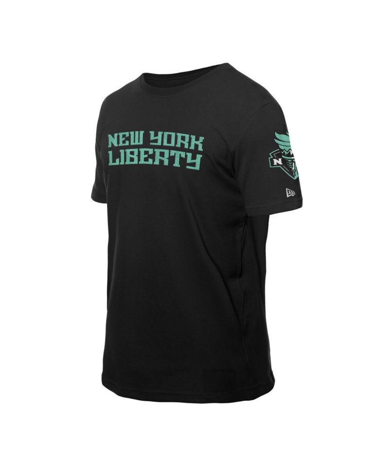 Men's Black New York Liberty Premium Wordmark T-Shirt