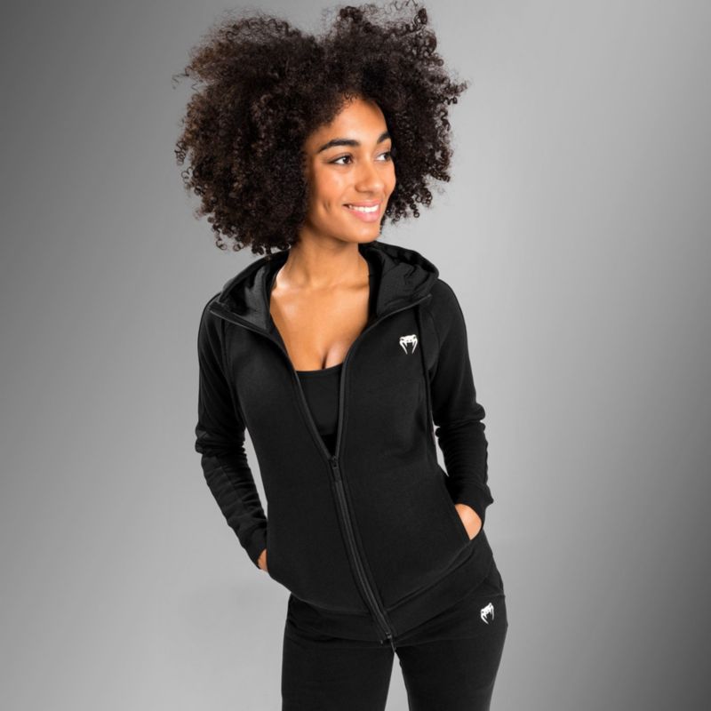Women's Essential Hoodie - Black - XS