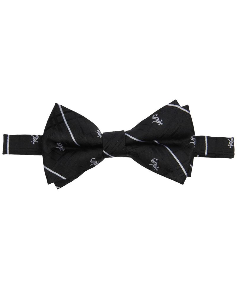 Men's Black Chicago White Sox Oxford Bow Tie