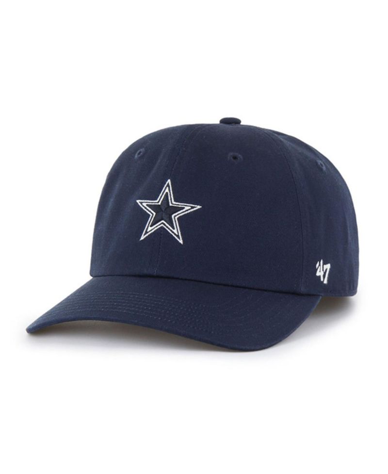 Men's Navy Dallas Cowboys Foundational Franchise Fitted Hat