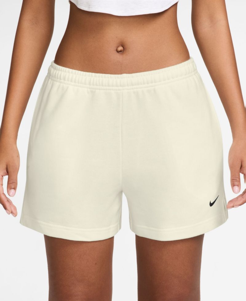 Women's Studio Fleece Mid-Rise 4" Shorts