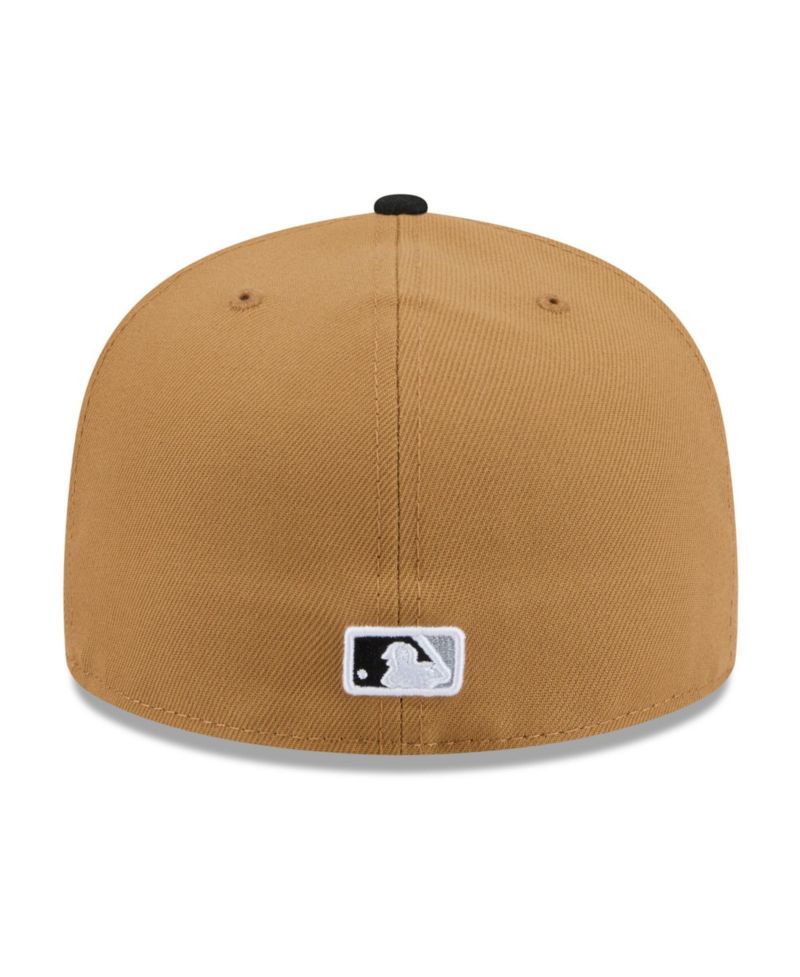 Men's Tan Chicago White Sox Fruit Sticker 59FIFTY Fitted Hat