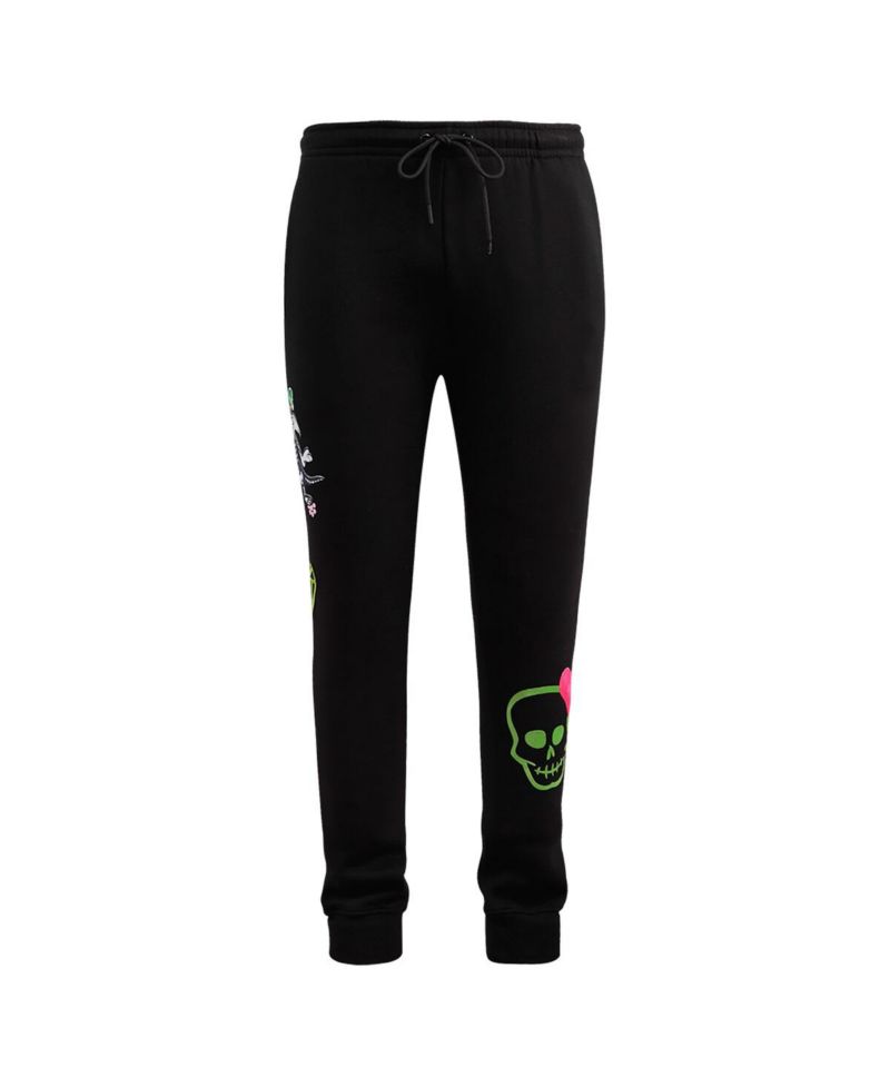 Freeze Max Men's Black Looney Tunes Sylvester Joggers