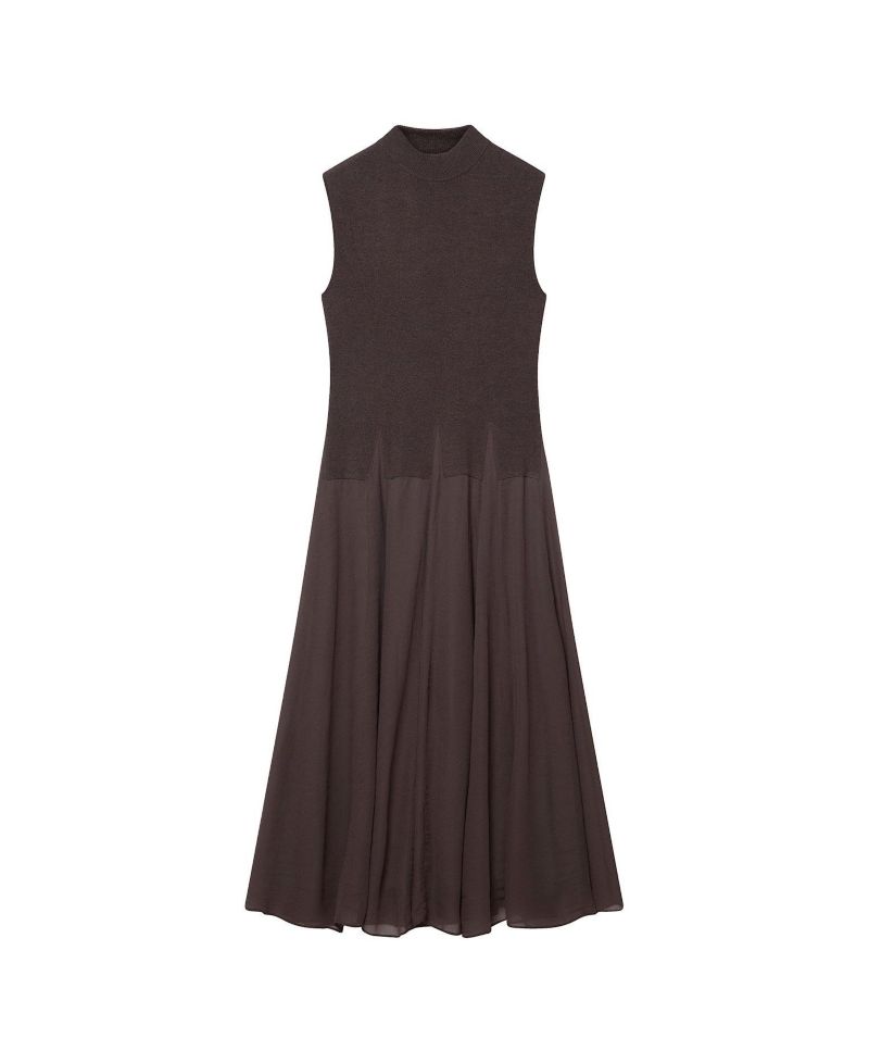 Women's Sleeveless Knit Midi Dress