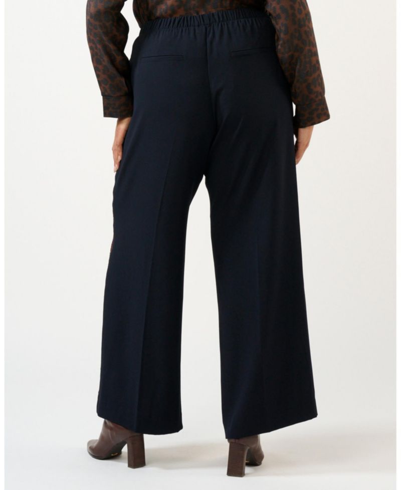 Women's Jesse Wide-Leg High Rise Striped Pant