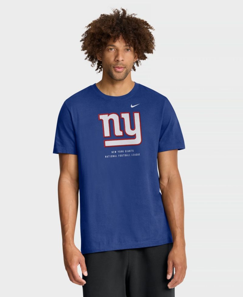 Men's New York Giants Essential Crew-Neck Short-Sleeve T-Shirt