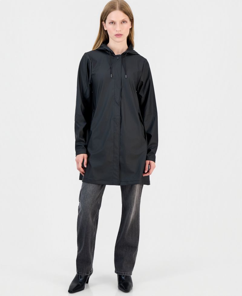 Women's Hooded A-Line Rain Jacket