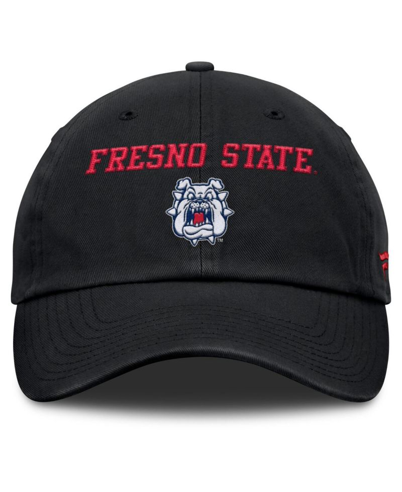 Men's Black Fresno State Bulldogs Myth Adjustable Hat