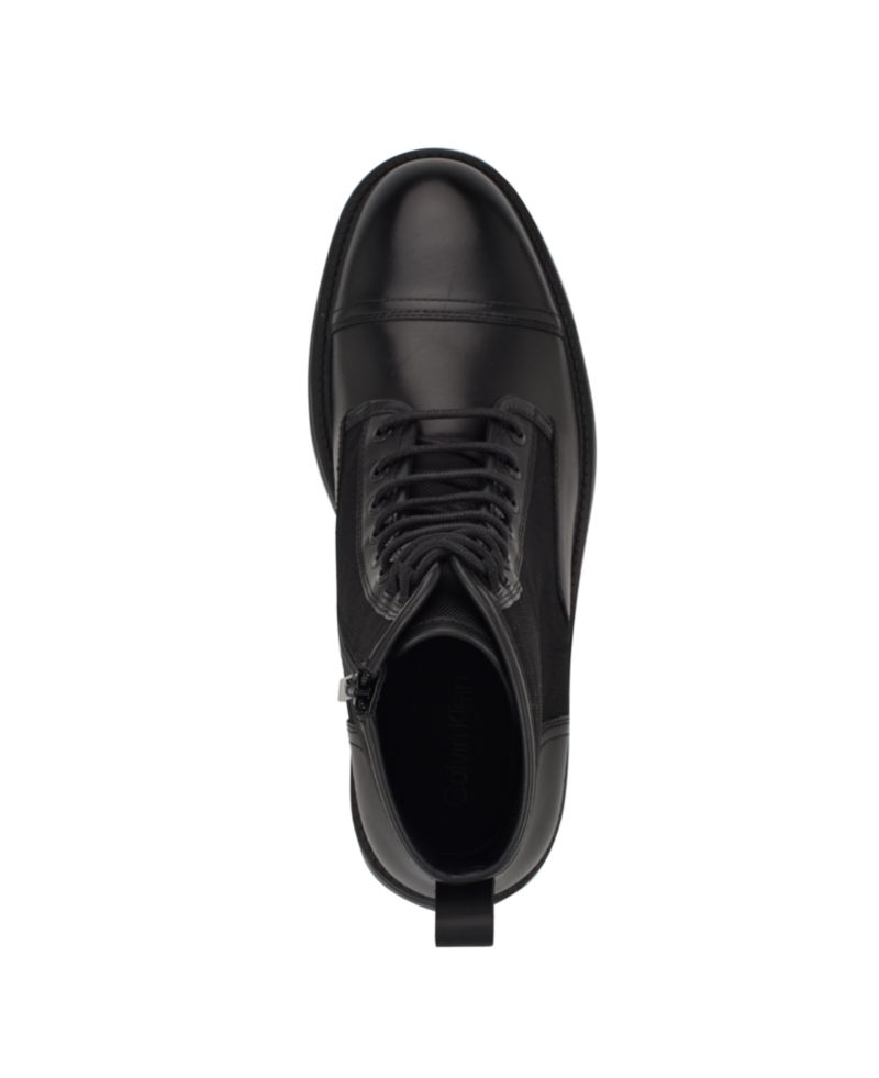 Men's Domly Lace-Up Almond Toe Casual Boots