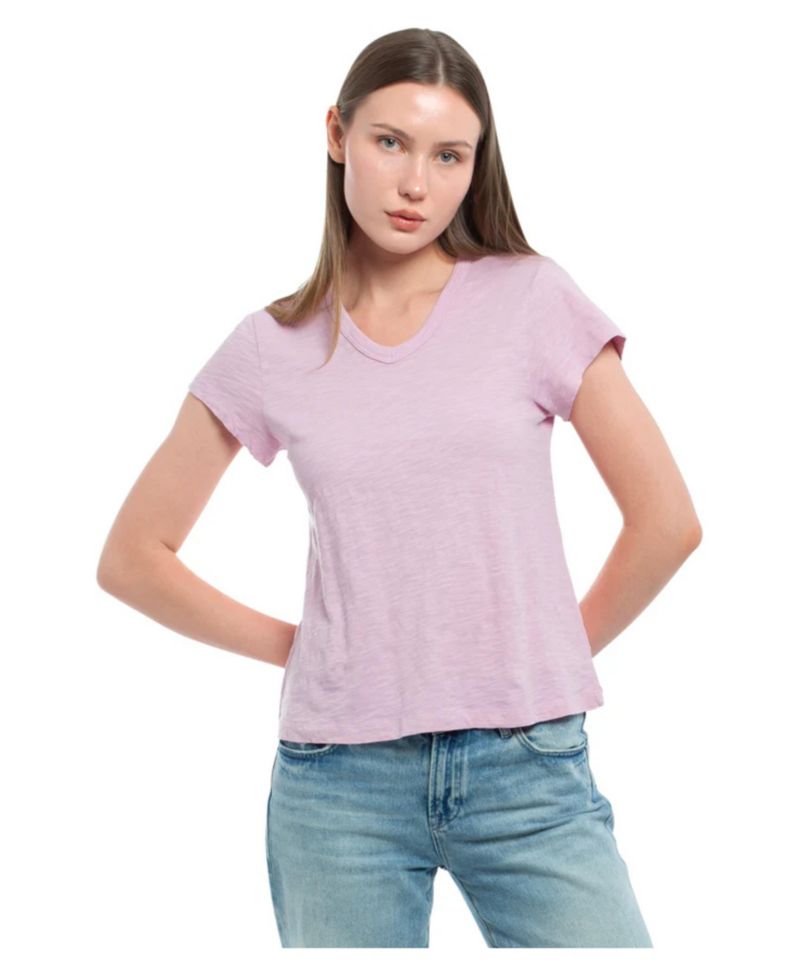Women's V-Neck Baby Tee