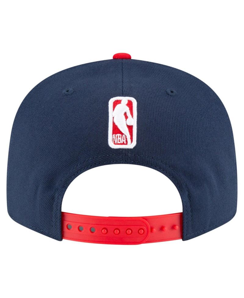 Men's Navy/Red LA Clippers 2-Tone 9FIFTY Snapback Hat
