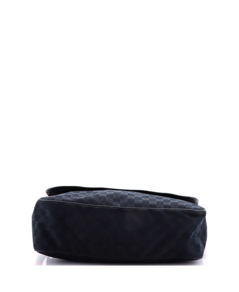 Medium Web Strap Flap Messenger GG Canvas