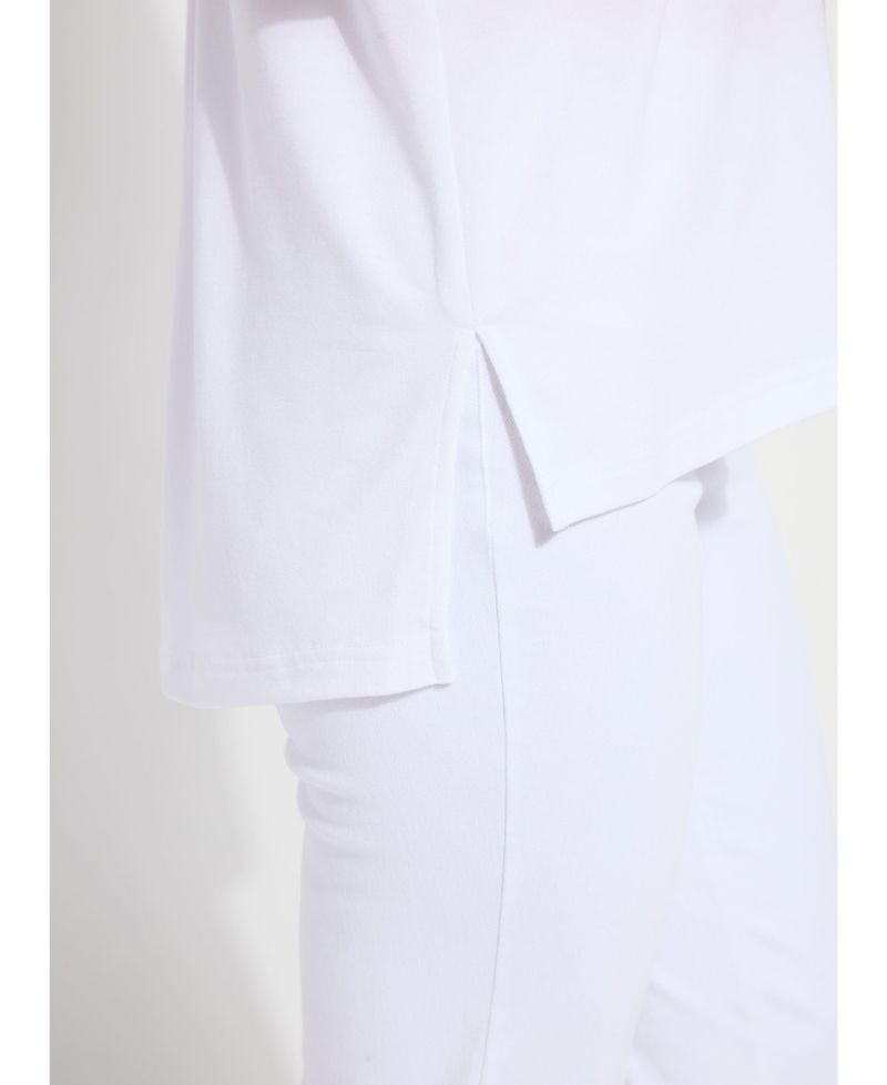 Women's Safira Short-Sleeve Satin Mix-Media Blouse