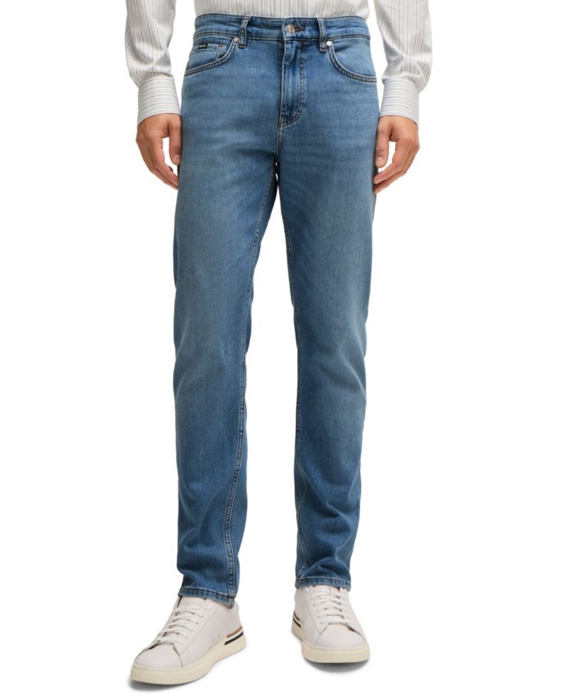 Men's Comfort-Stretch Denim Slim-Fit Jeans