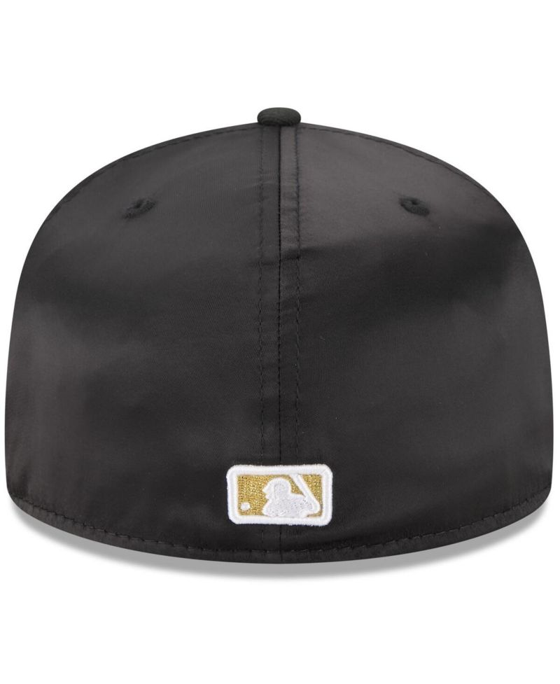 Men's Black San Diego Padres 2025 59FIFTY Day Gold Leaf 59FIFTY Fitted Hat