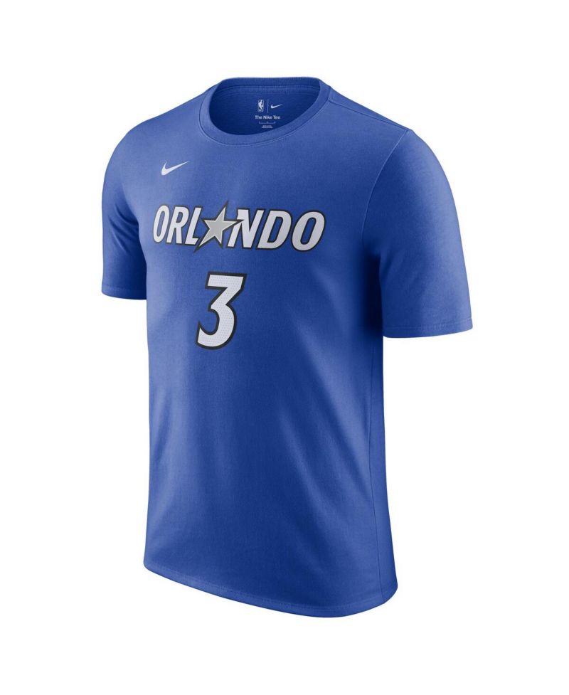 Men's Desmond Bane Blue Orlando Magic Icon Edition Name & Number T-Shirt