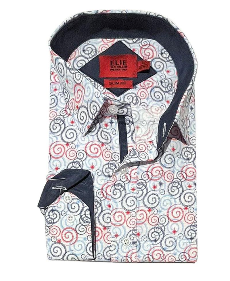 Men's Slim Fit Button-Down Shirt