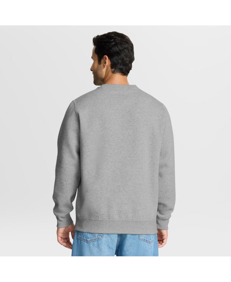 Men's Heather Gray Cleveland Browns Powerful Throw Legacy Pullover Sweatshirt