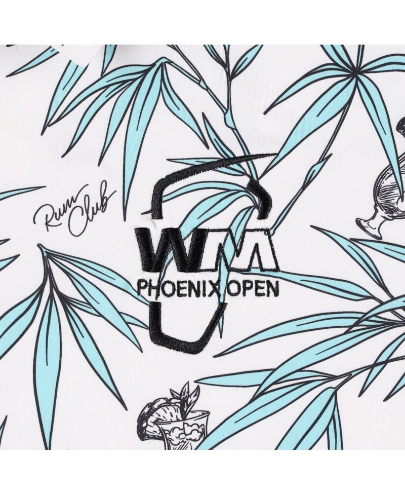 Men's White WM Phoenix Open Rum Club Polo Shirt