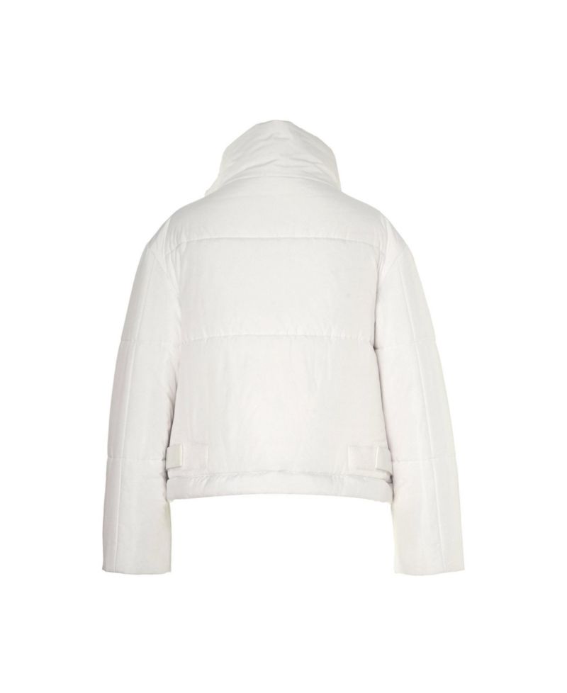 Women's Reversible Cropped Sustainable Down Coat