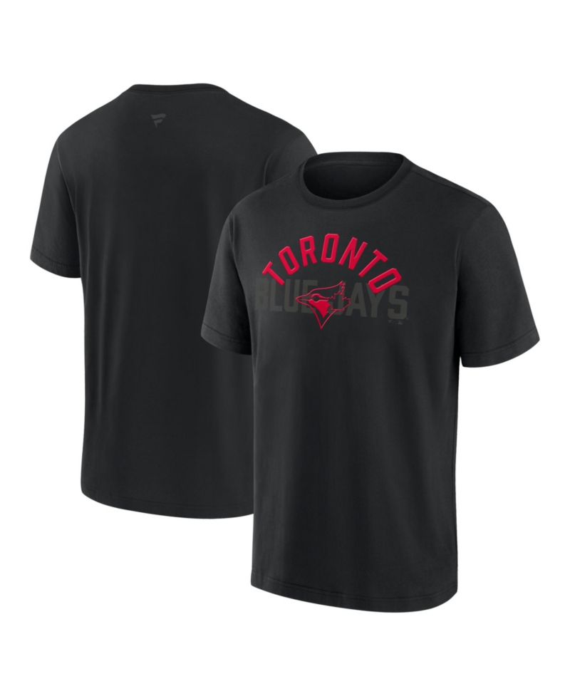 Men's Toronto Blue Jays Black Out Heavyweight T-Shirt
