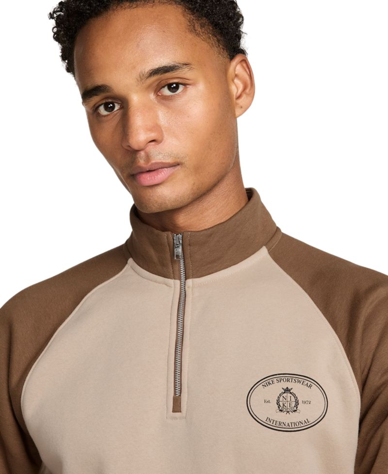 Men's Sportswear Club Half-Zip Fleece Top