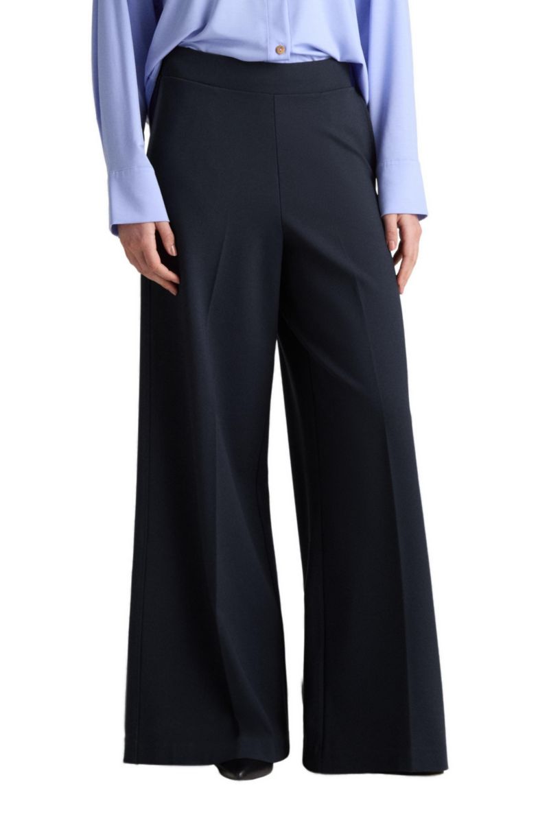 Women's Luna High-Rise Wide-Leg Tailored Trousers