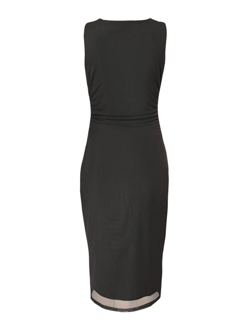 Women's Mesh Midi Dress