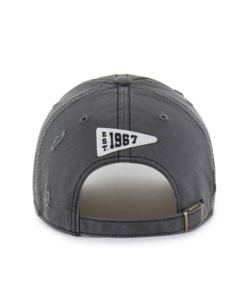Men's Charcoal New Orleans Saints Seymoore Clean Up Adjustable Hat