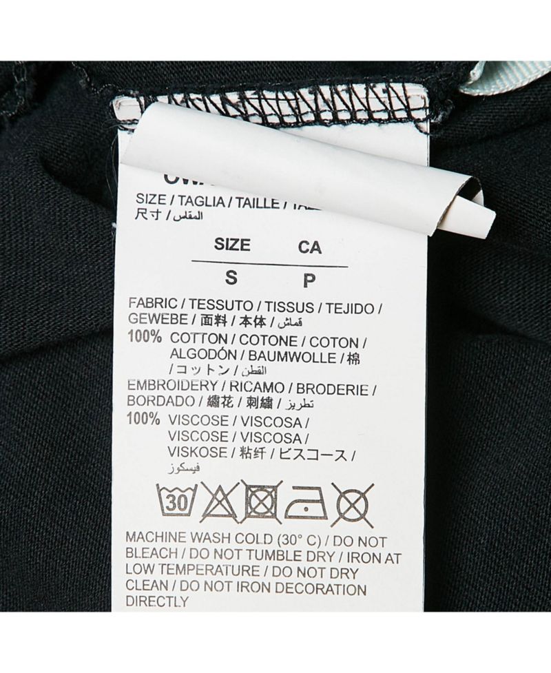 Women's Pre-Owned Logo Embroidered Jersey Crew Neck T-Shirt