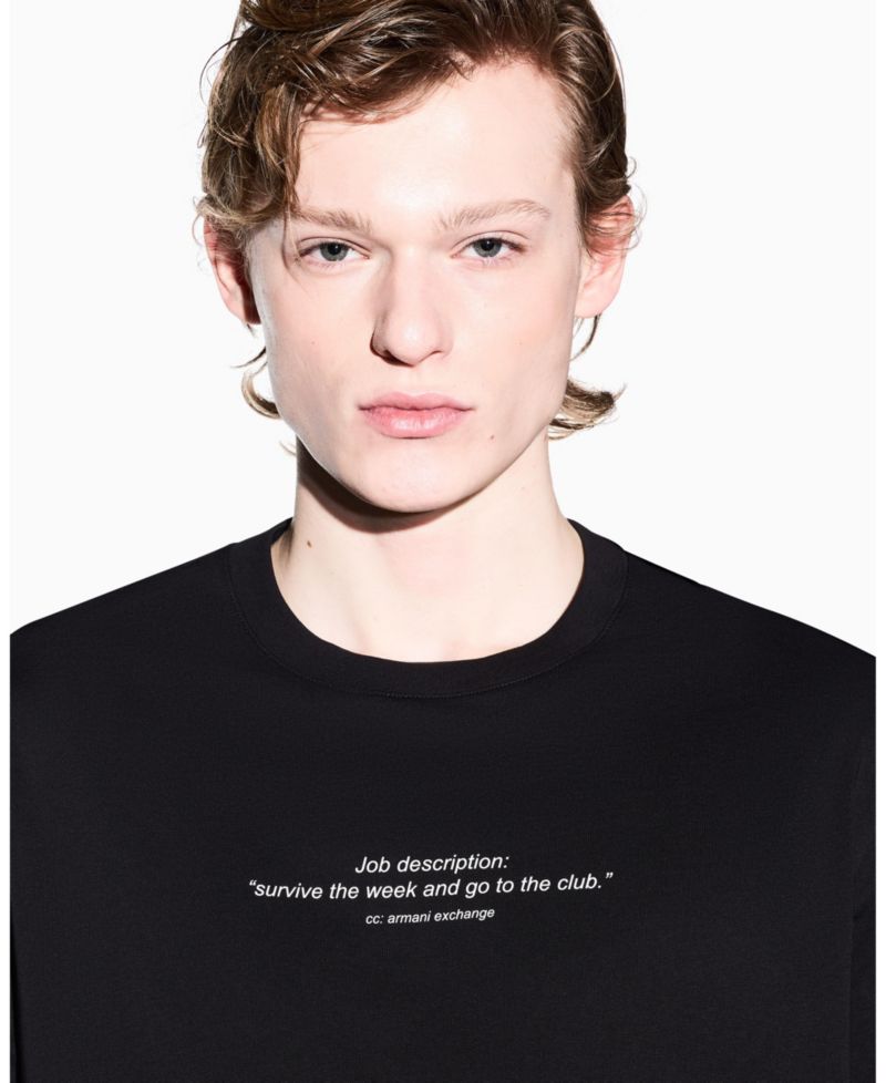 Men's Short Sleeve Fun Wording T-Shirt