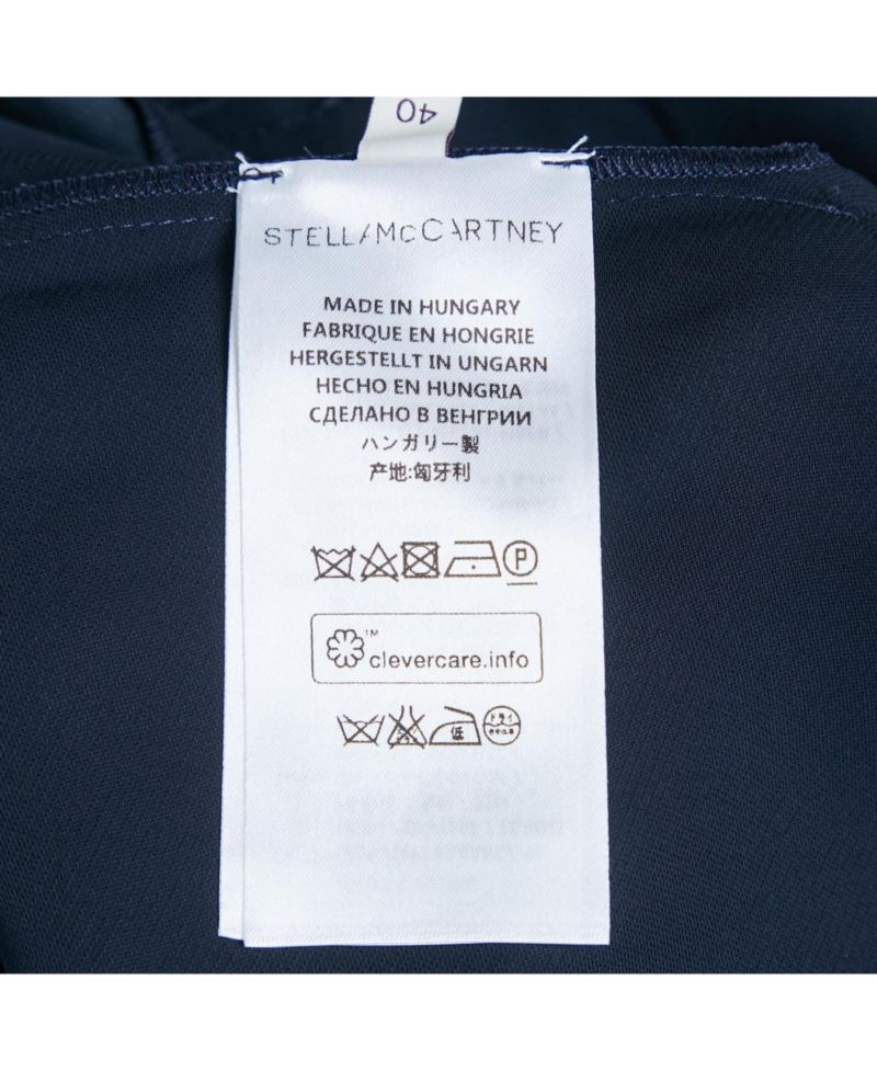 Women's Navy Silk Dress