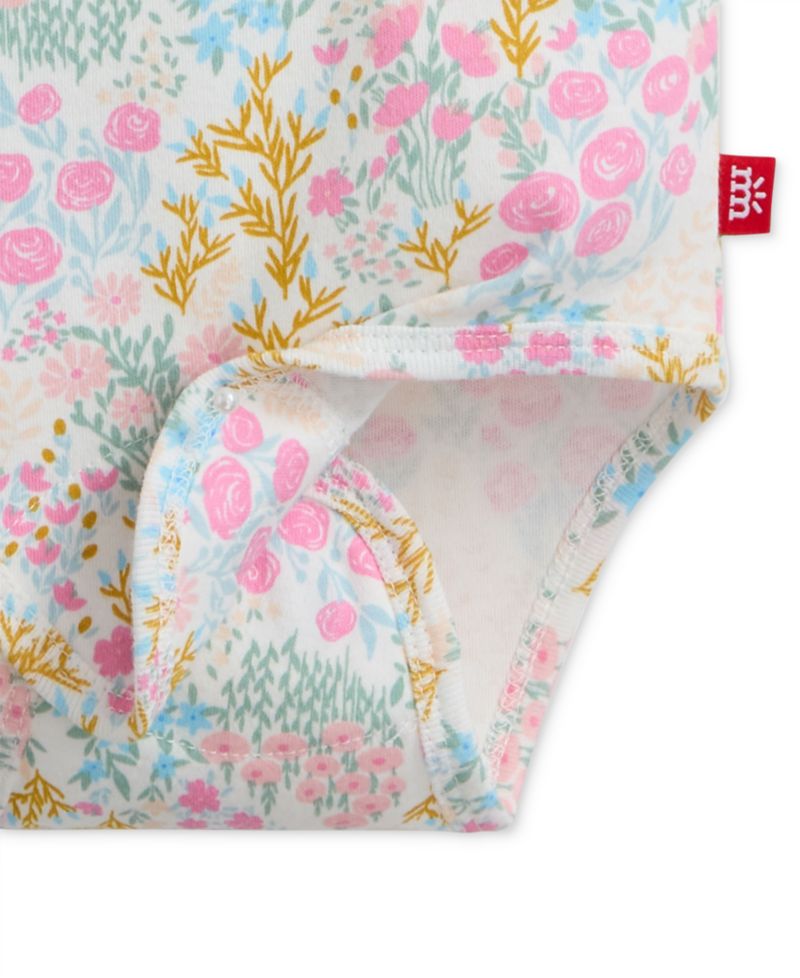 Baby Cotton Bodysuits, 3 Pack