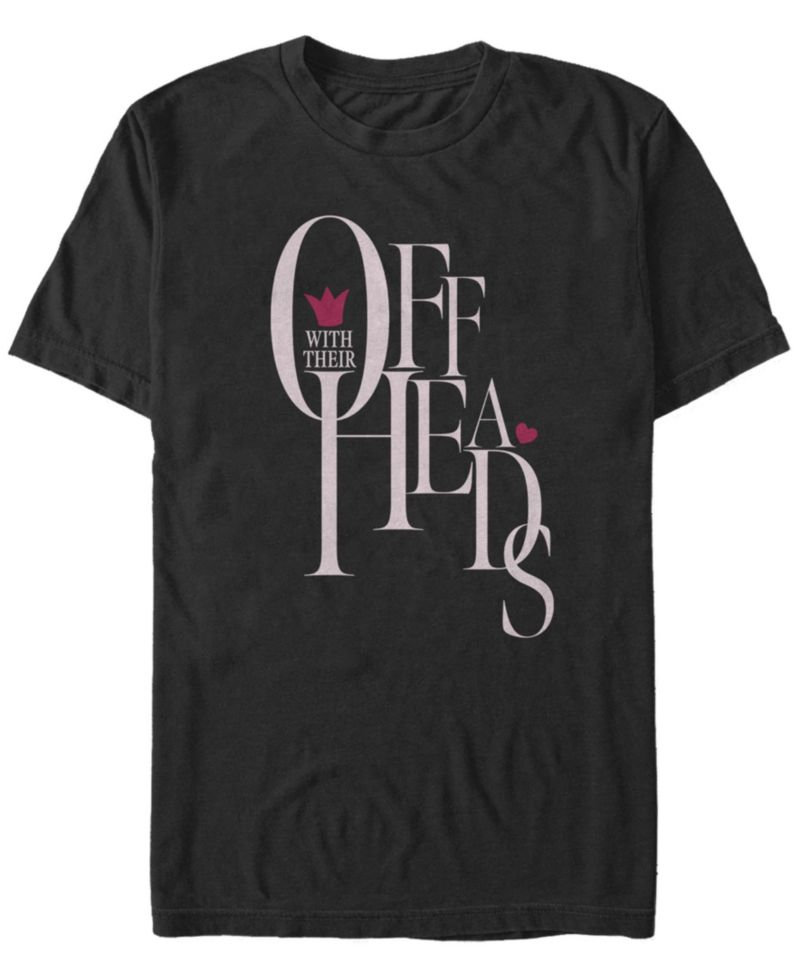 Men's Alice in Wonderland Off With Heads Short Sleeve T-shirt