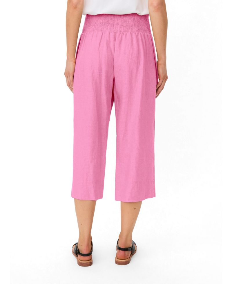 Women's Mapallas Linen Cropped Trousers