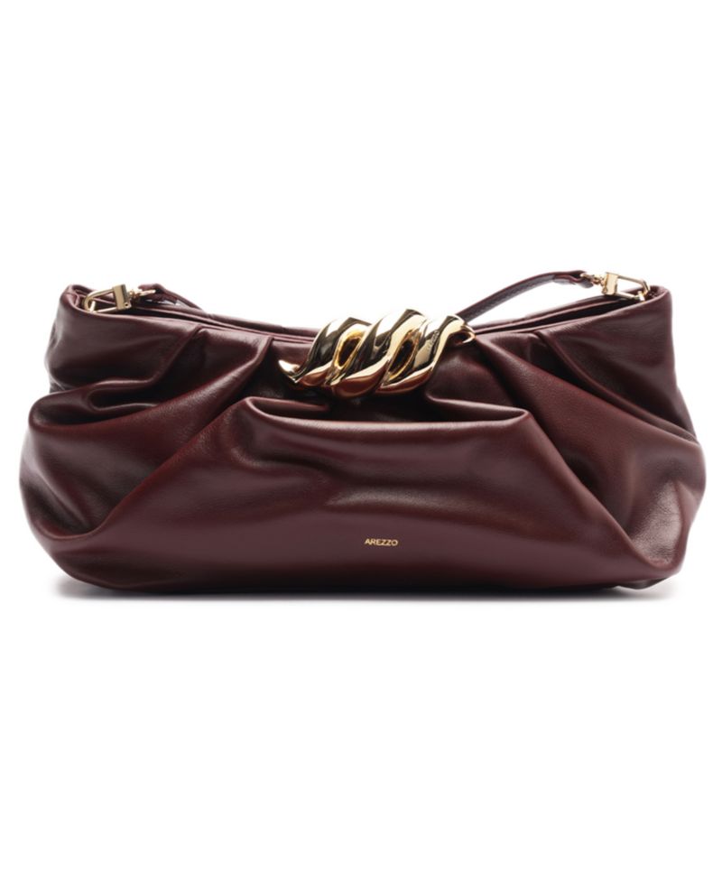Caitlyn Medium Leather Clutch Handbag