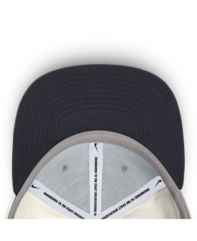 Men's Cream/Navy Detroit Tigers Cooperstown Pro Dri-FIT Snapback Hat