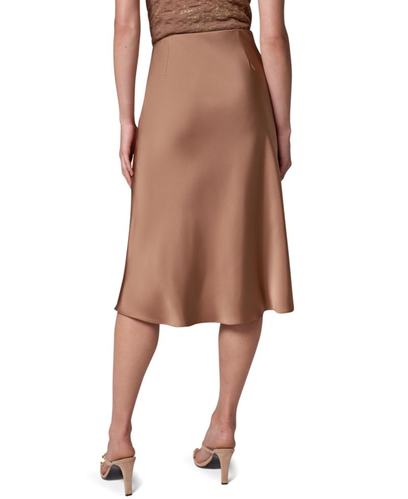 Women's Midi A-Line High-Waisted Skirt