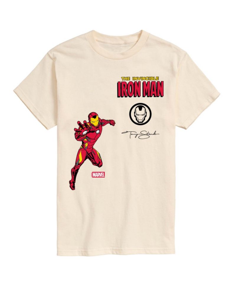 Men's Iron Man Invincible Short-Sleeve Graphic T-Shirt