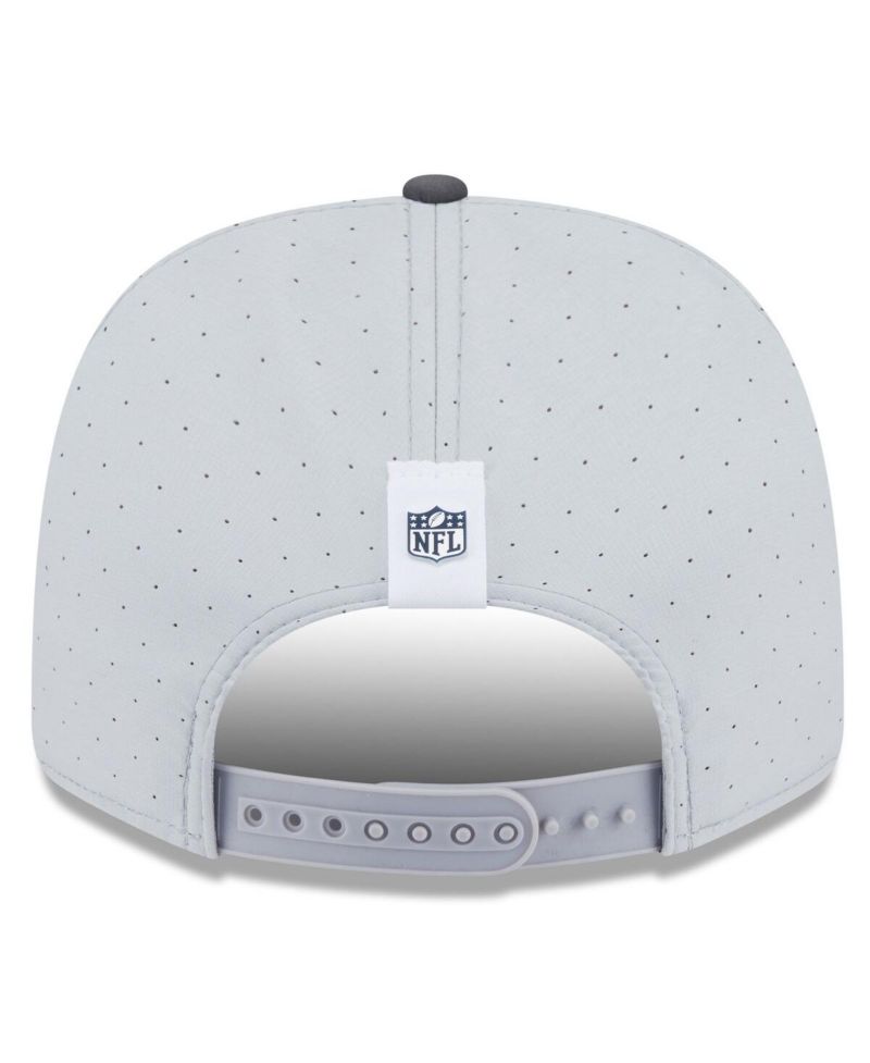 Men's Gray/Graphite Dallas Cowboys 2025 NFL Training Camp 9SEVENTY Adjustable Hat