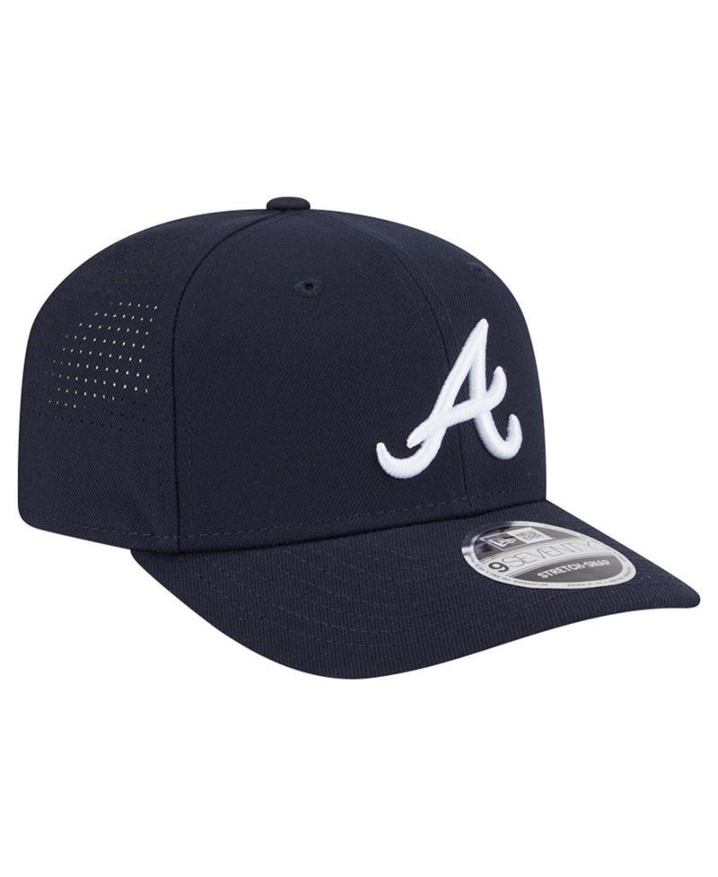 Men's Navy Atlanta Braves Performance 9SEVENTY Adjustable Hat
