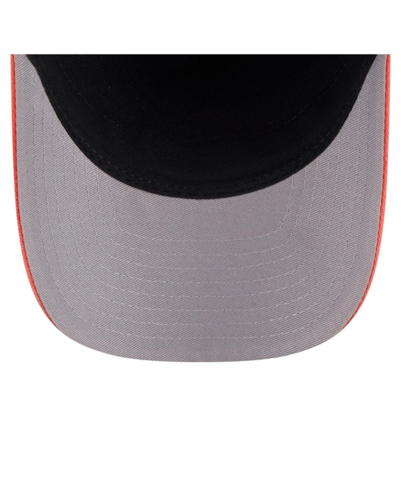 Men's Royal/Orange New York Mets Felt M-Crown 9FORTY Adjustable Hat